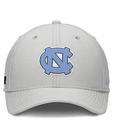 Nike Men's Gray North Carolina Tar Heels Rise Practice Performance Adjustable Hat
