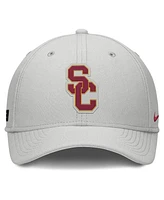 Nike Men's Gray Usc Trojans Rise Practice Performance Adjustable Hat