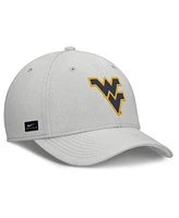 Nike Men's Gray West Virginia Mountaineers Rise Practice Performance Adjustable Hat