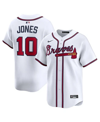 Nike Men's Chipper Jones White Atlanta Braves Home Retired Limited Player Jersey