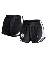 Nike Women's Anthracite Pittsburgh Steelers Tempo Performance Shorts