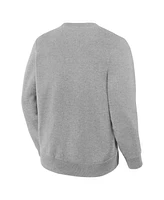 Fanatics Men's Heather Gray Utah Mammoth Combo Legacy Fleece Sweatshirt