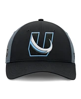 Fanatics Men's Black/Charcoal Utah Mammoth Alternate Logo Adjustable Hat
