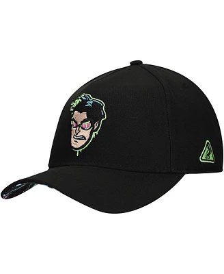 Lids Men's Black Spider-Man Glow-in-the-Dark Dr. Octopus Radioactive A-Frame Adjustable Hat