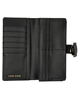 Anne Klein Covered Buckle Bifold Wallet