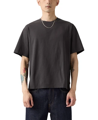 Levi's Men's Relaxed Fit Cropped Boxy Short Sleeve Crewneck T-Shirt