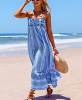 Cupshe Women's Bohemian Bliss Midi Beach Dress