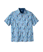 KingSize Men's The No-Tuck Casual Short Sleeve Shirt