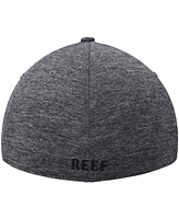 Reef Men's Heathered Black Grand Flex Hat