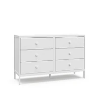 Graco Universal 6 Drawer Dresser - White