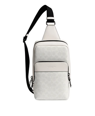 Coach Men's Gotham Pack in Signature Canvas Backpack