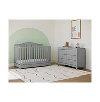 Graco Noah 6 Drawer Double Dresser (Pebble Gray)