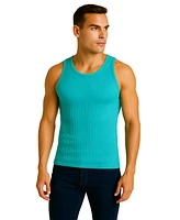 Galaxy By Harvic Men's Heavyweight Ribbed Tank Top