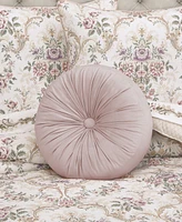 Royal Court Avant Garden Tufted Decorative Pillow, 15" Round
