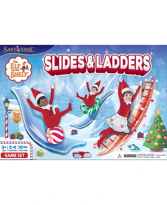 MasterPieces Elf on the Shelf Slides and Ladders Board Game for Kids