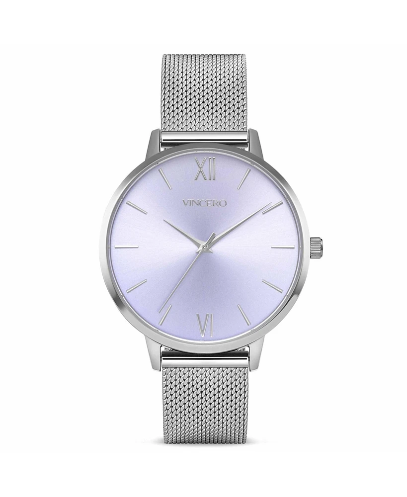 Vincero Women's Eros Limited Release Watch with Mesh Stainless Steel Strap and Mineral Crystal