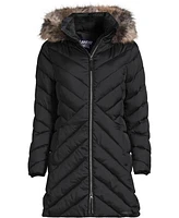 Lands' End Women's Insulated Cozy Fleece Lined Winter Coat