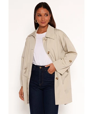 Petal and Pup Women's Stella Button Front Collar Jacket