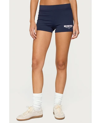 Edikted Women's With Love Biker Shorts