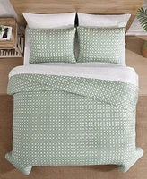Tommy Bahama Diamond Isle Cotton Reversible 3-Pc. Quilt Set