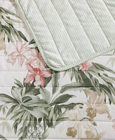 Tommy Bahama Island Orchid Cotton Reversible 3-Pc. Quilt Set