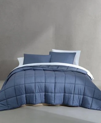 Calvin Klein Washed Reversible Plush Comforter Sets