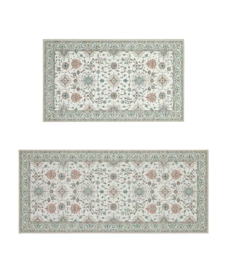 Laura Ashley Imagine Printed Chenille 2-Pc. Runner Rug Set