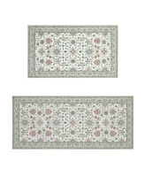 Laura Ashley Imagine Printed Chenille 2-Pc. Runner Rug Set