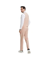 Stacy Adams Big & Tall Hybrid-Fit 3pc Suit Set, Jacket Vest and Pants