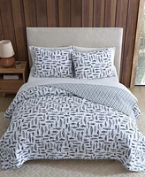 Eddie Bauer Wes Fish Cotton Reversible 3-Pc. Quilt Set