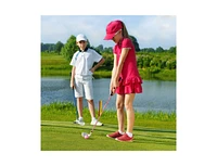 Junior #7 Iron for Kids with Fiberglass Shaft and Headcover