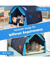 Kids Galaxy Starry Sky Dream Portable Play Tent with Double Net Curtain