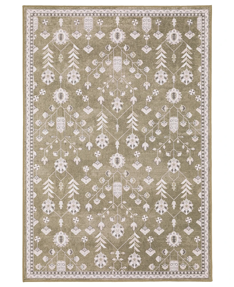 Oriental Weavers Addison Machine Washable ADD07 6'7"x9'2" Area Rug