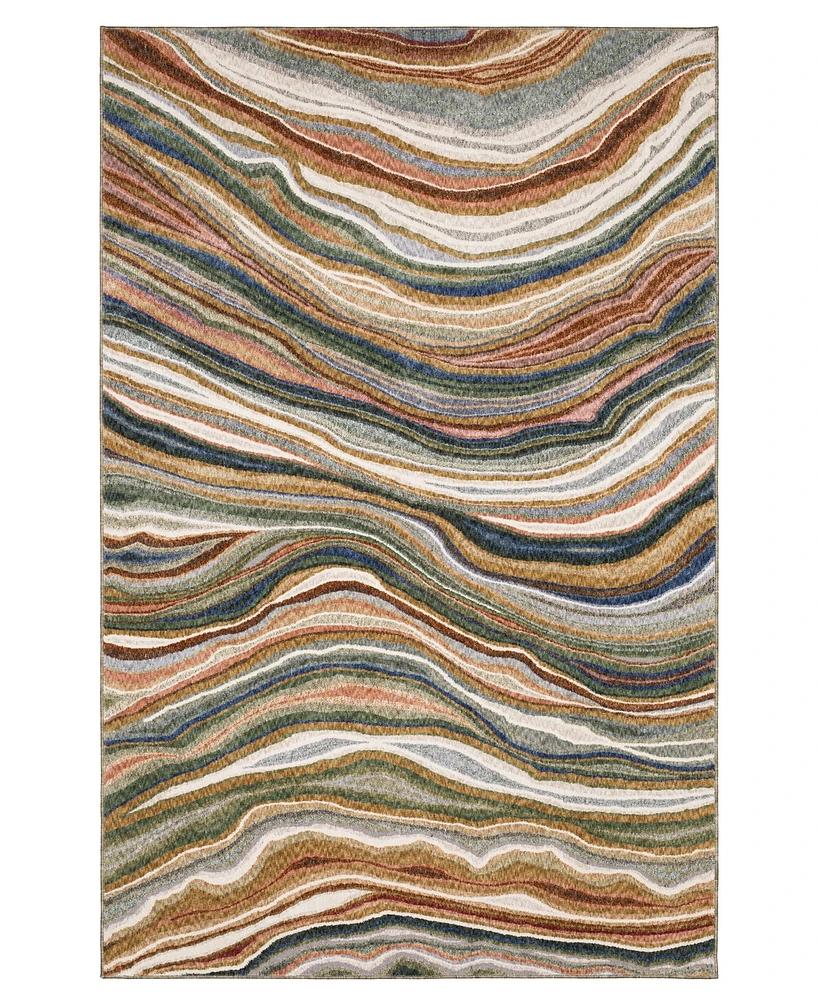 Oriental Weavers Tisdell TIS07 6'7"x9'4" Area Rug