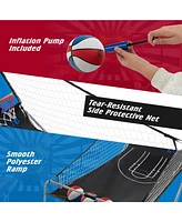 Dual Shot Basketball Arcade Game with 8 Game Modes and 4 Balls