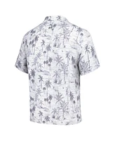 Tommy Bahama Men's Gray New York Jets Cabana Shores IslandZone Tri-Blend Polo Shirt