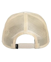 Goorin Bros Men's Cream Deadly Companion Adjustable Canvas Trucker Hat
