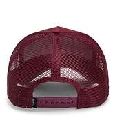 Goorin Bros Men's Burgundy Himothy Adjustable Trucker Hat