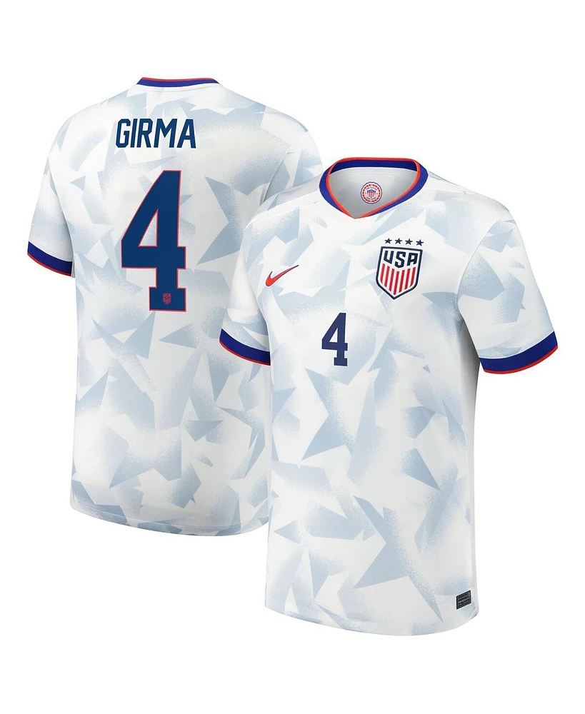 Nike Men's Naomi Girma White Uswnt 2025 Home Replica Player Jersey