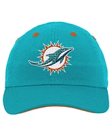 Outerstuff Baby Boys and Girls Aqua Miami Dolphins Team Slouch Flex Hat