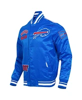 Pro Standard Men's Royal Buffalo Bills Sublimated Satin Full-Snap Jacket