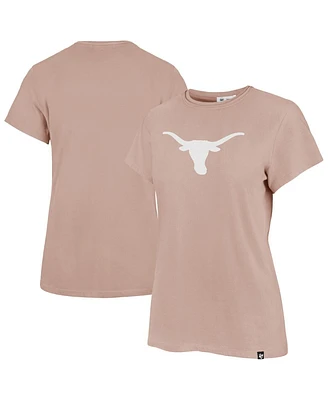 '47 Brand Women's Pink Texas Longhorns Premier Frankie T-Shirt