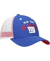 Outerstuff Preschool Royal New York Giants Core Lockup Trucker Adjustable hat
