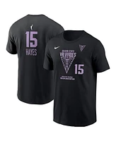 Nike Men's Tiffany Hayes Eclipse Black Golden State Valkyries Explorer Edition Name Number T-Shirt
