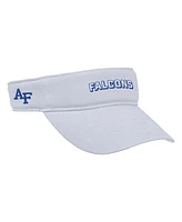 Nike Men's White Air Force Falcons 2025 On-Field Ace Performance Adjustable Visor Hat