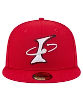 New Era Men's Red Albuquerque Isotopes Authentic Collection 59FIFTY Fitted Hat