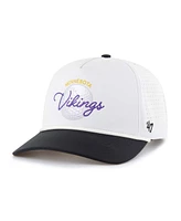 '47 Brand Men's White/Black Minnesota Vikings Gimmie Golf Hitch Rope Adjustable Hat