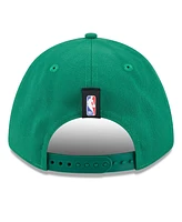New Era Men's Kelly Green Boston Celtics 2025 Nba Draft M-Crown A-Frame 9FORTY Adjustable Hat