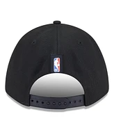New Era Men's Black San Antonio Spurs 2025 Nba Draft M-Crown A-Frame 9FORTY Adjustable Hat