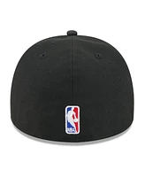 New Era Men's Black San Antonio Spurs 2025 Nba Draft A-Frame 59FIFTY Fitted Hat